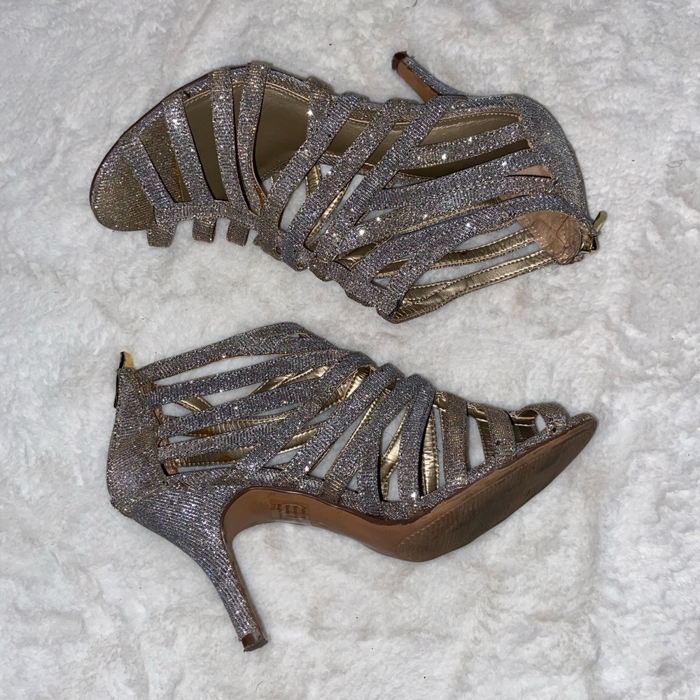 Reflecting Sparkly Heels